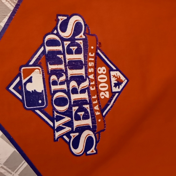 Majestic Phila Phillies Men's 08 Championship Tee SZ XL - Picture 4 of 6